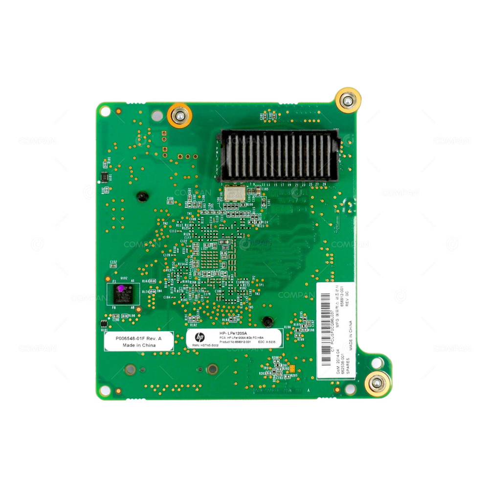 662538-001 HP LPE1205A 8GB FC HBA ADAPTER FOR BLADE BLC